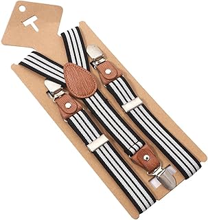 Tirantes Cinturón para Niños Tirantes para Bebés Niños Y Niñas 3 Tirantes con Clip En Y para Espalda Tirantes Elásticos Ajustables para Niños Anillo Soporte De Oso