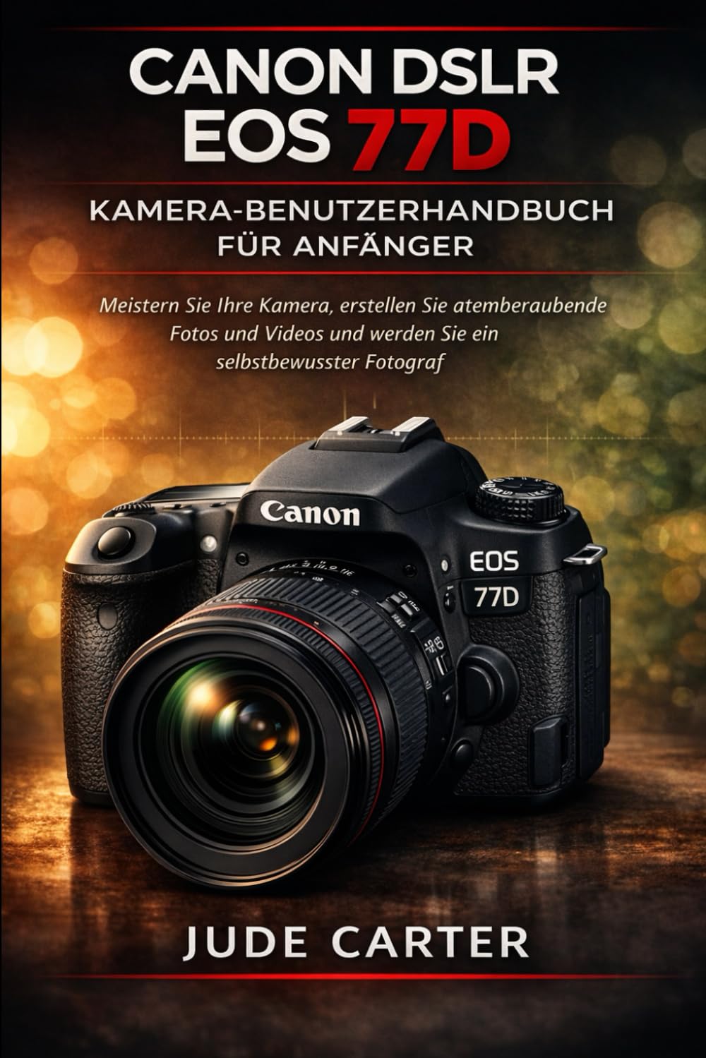 CANON DSLR EOS 77D KAMERA-BENUTZERHANDBUCH FÜR ANFÄNGER: Meistern Sie Ihre Kamera, erstellen Sie atemberaubende Fotos und Videos und werden Sie ein selbstbewusster Fotograf (Tech Tales for Beginners)