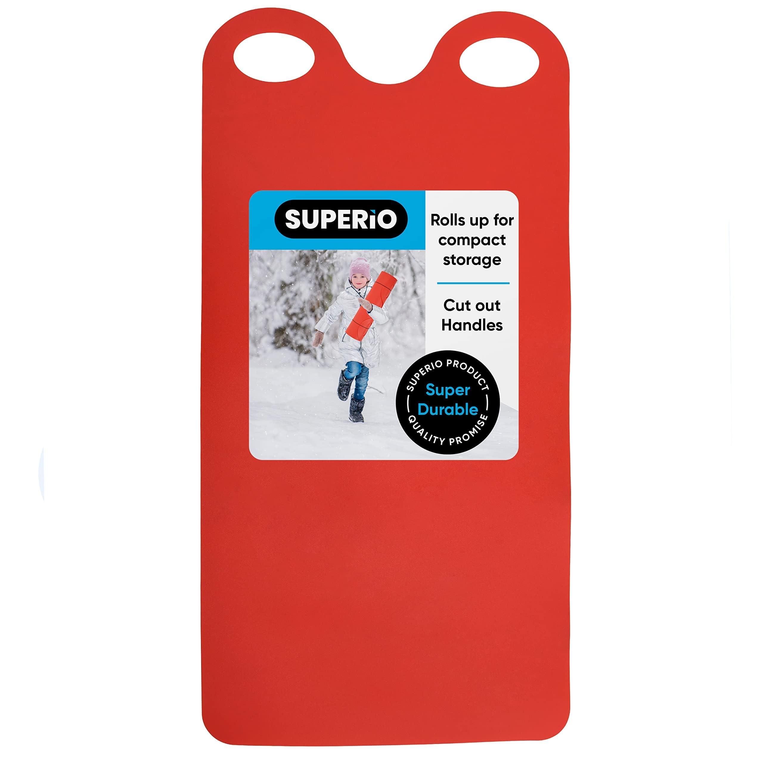 Superio 54" Carpet Sleds Trineo de Nieve, Unisex Adulto