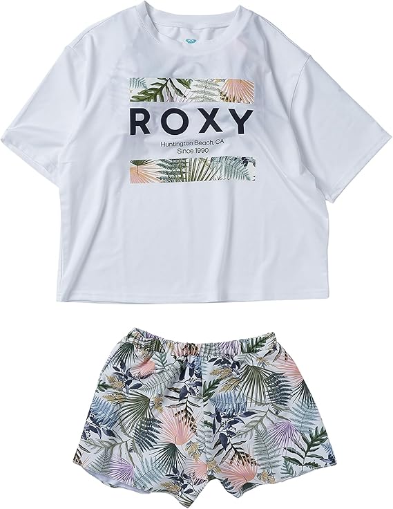 Amazon.co.jp: [ロキシー] ビキニセット ラッシュT トップス