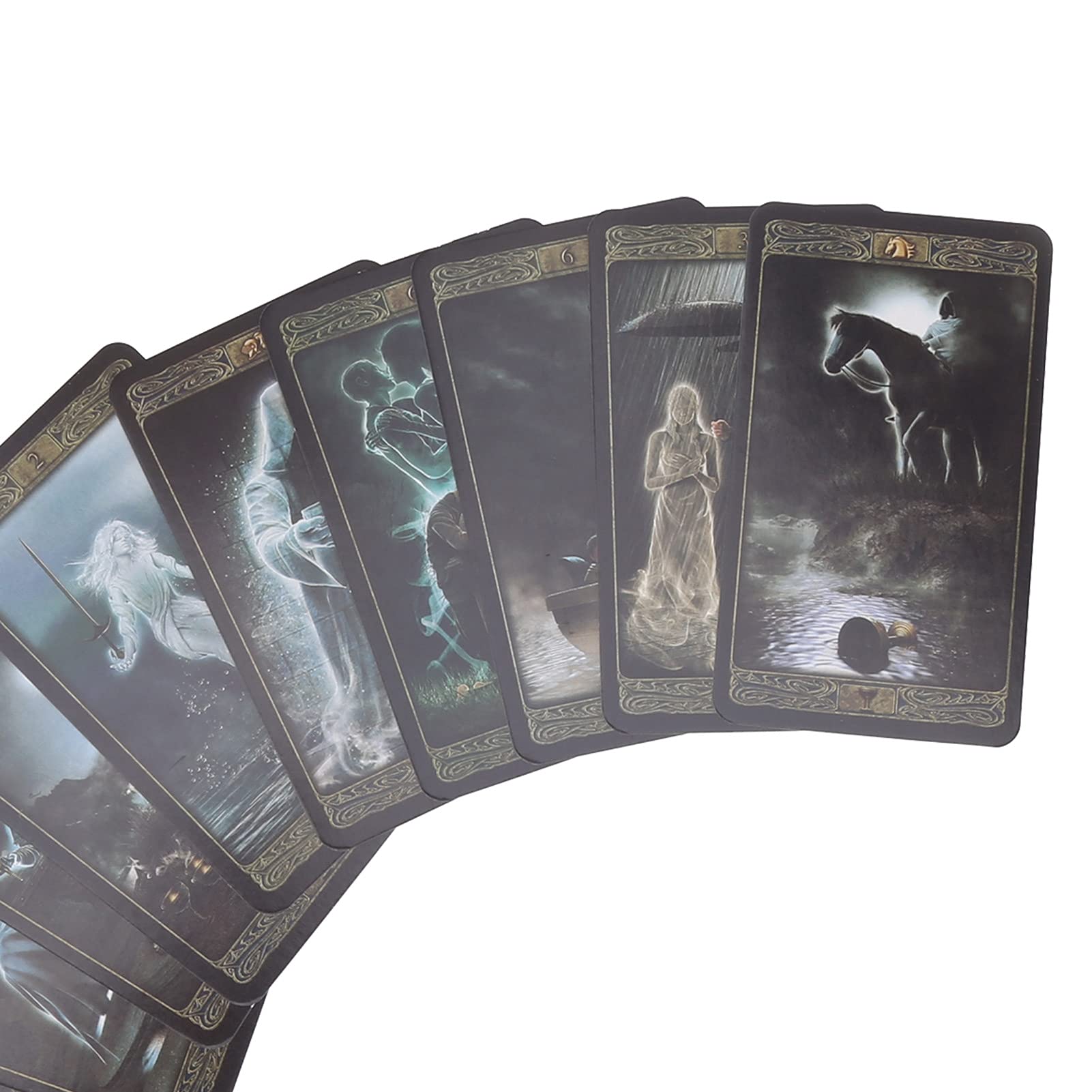 64 Karten Tarot Deck – Orakelkarten Für Wahrsagung, Partyspiele & Spirituelle Führung, Inkl. Anleitung