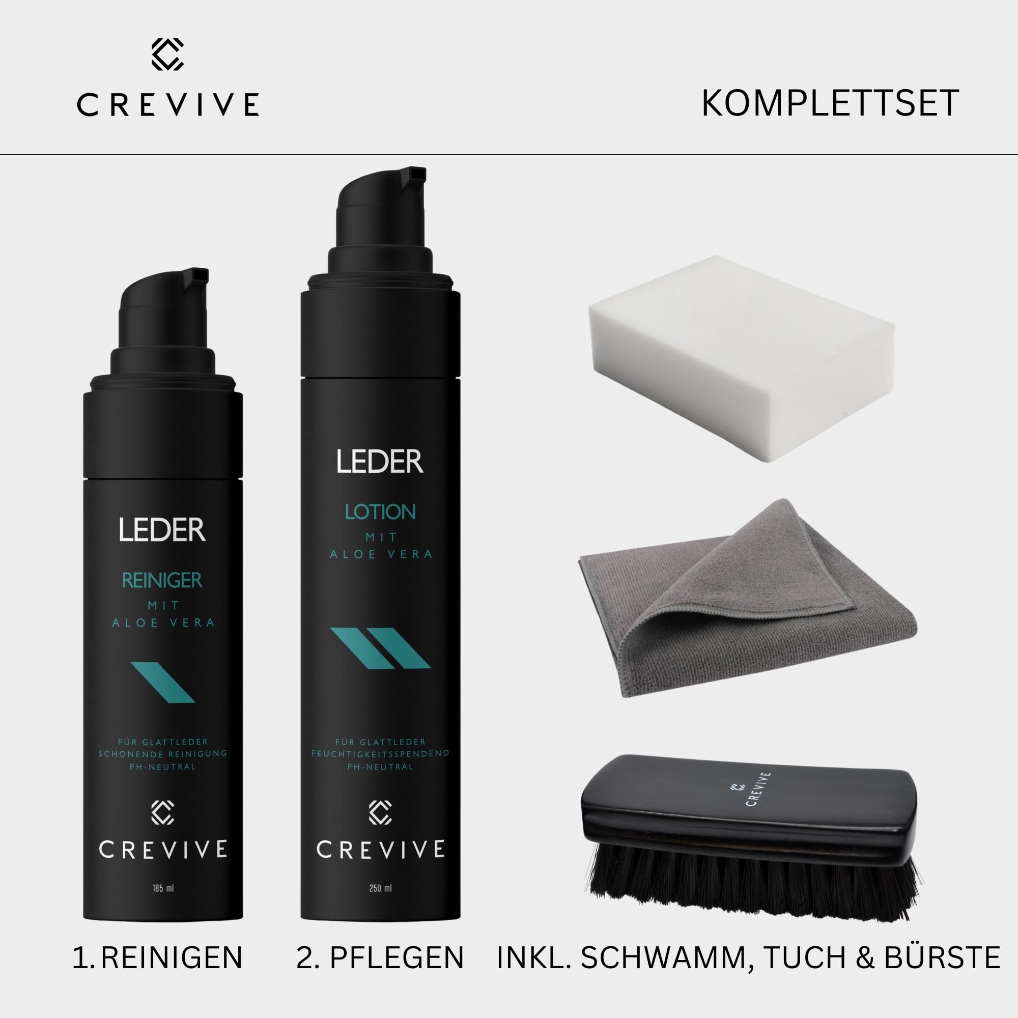Lederpflege Auto Komplett Set, Lotion & Lederreiniger für Autositze | Auto Lederpflege Set, Leder Reinigung, Lederreiniger, Leder Pflegemittel, Autositze, Ledersitze pflegen, Aufbereitung