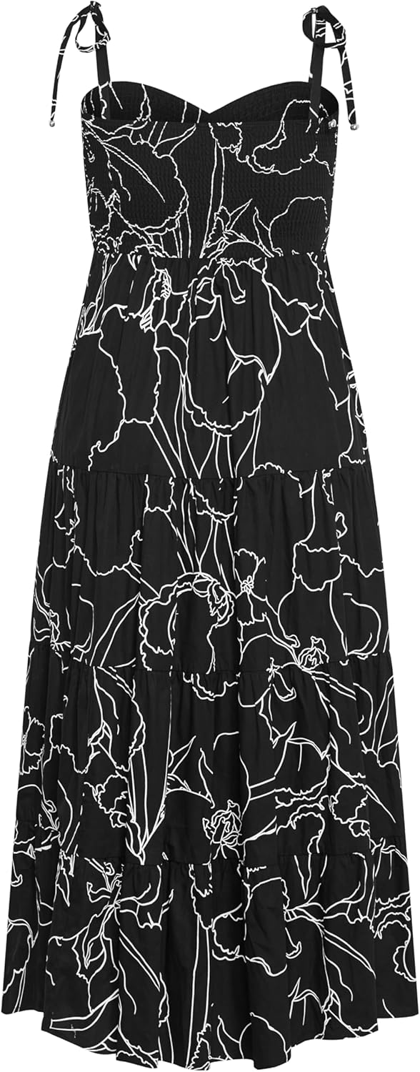 City Chic Marli Print Maxi Dress - Image 7