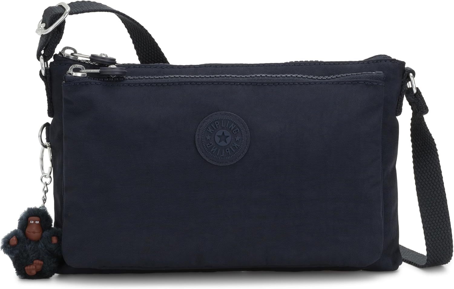 Kipling Womens Women's Mikaela Bag, Super Light, Adjustable Strap, Nylon Printed Crossbody Bag