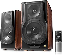 Edifier S3000MKII Audiophile Active Speakers, Wireless Powered Bookshelf Speaker Bluetooth 5.0 aptX with Planar Diaphragm Tweeters, Hi-Res Audio and 6.5" Woofers(Upgraded)