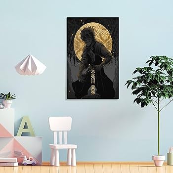 Amazon.co.jp: GENERIC 不死川実弥 アニメポスター 1枚 ポスター装飾画