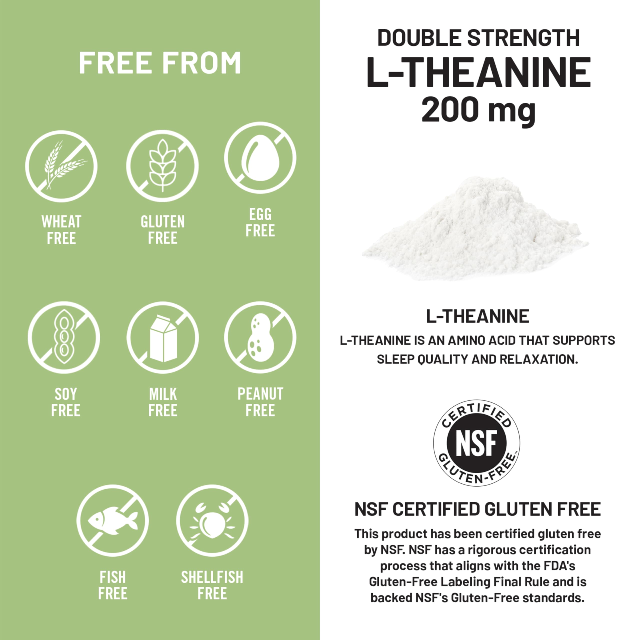 NatureWise L-Theanine 200mg Supplement for Relaxation & Sleep, 120 Capsules — Amazon image 8
