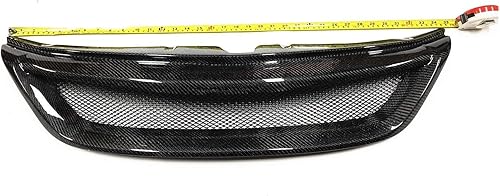 Miniatura 5 de Rejilla delantera de fibra de carbono para Subaru Impreza 11-14 2011-2014 WRX STI Accesorios Parachoques superior