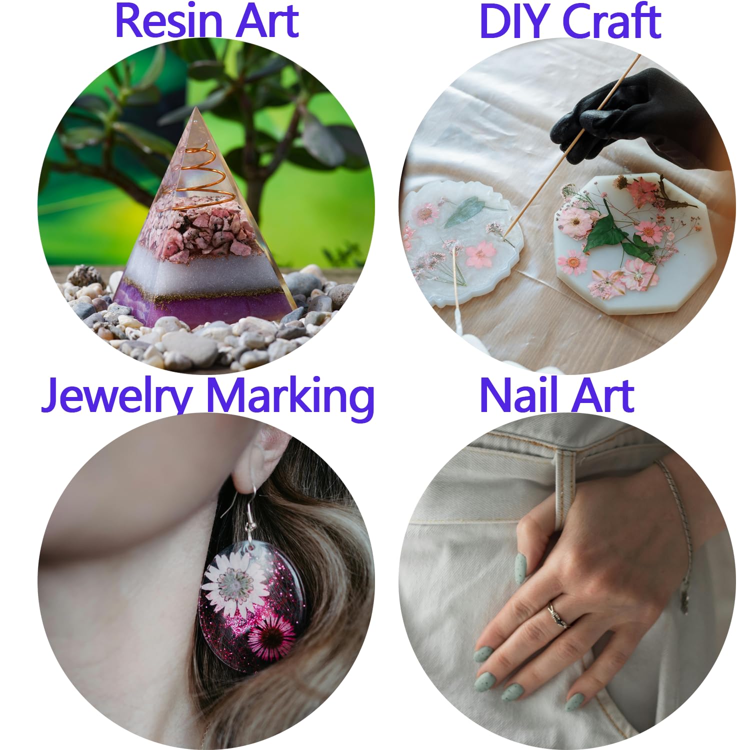 Gold Crushed Glass Glitter for Resin Art -6