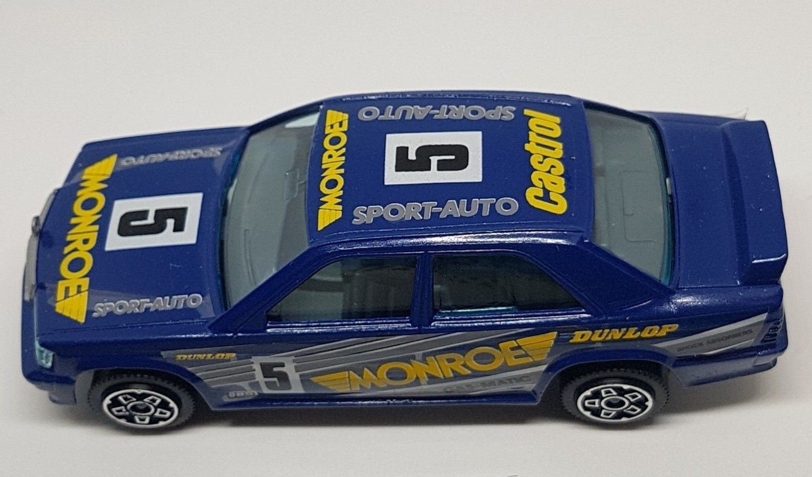 Bburago Mercedes-Benz 190 E Rally Modellino Auto Die-Cast 1:43 Made Italy 4102