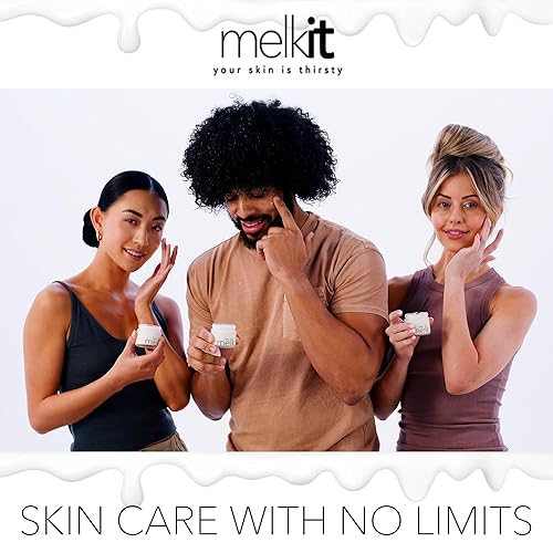 Miniatura 6 de Body Melk Crema corporal natural, hidratación de absorción rápida para pieles secas o sensibles, calma la piel sensible, las erupciones y la