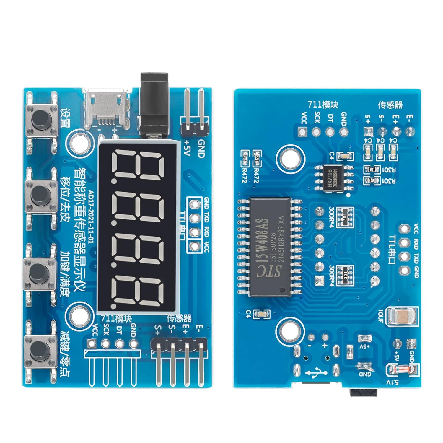 Buy EC Buying HX711 Digital Load Cell Module, Weight Sensor A/D Module ...