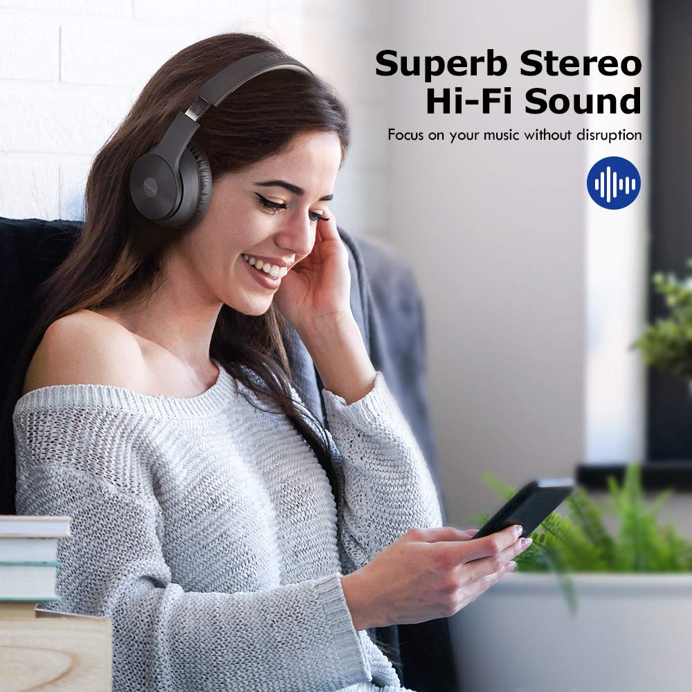 Bopmen S40 Anc Bluetooth Headphones Wireless Anc Over Ear