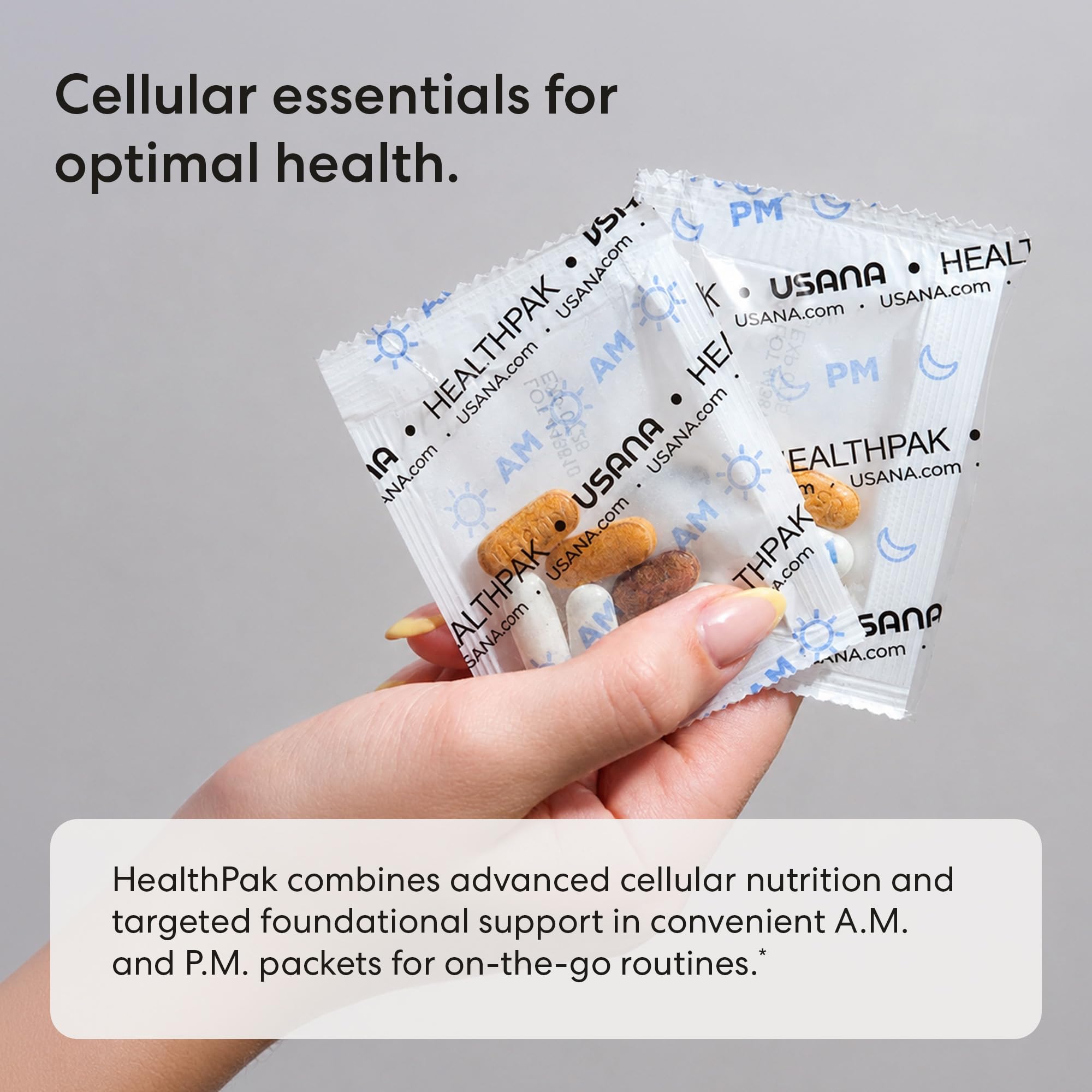 Amazon.com: USANA - HealthPak with InCelligence - AM/PM - 56