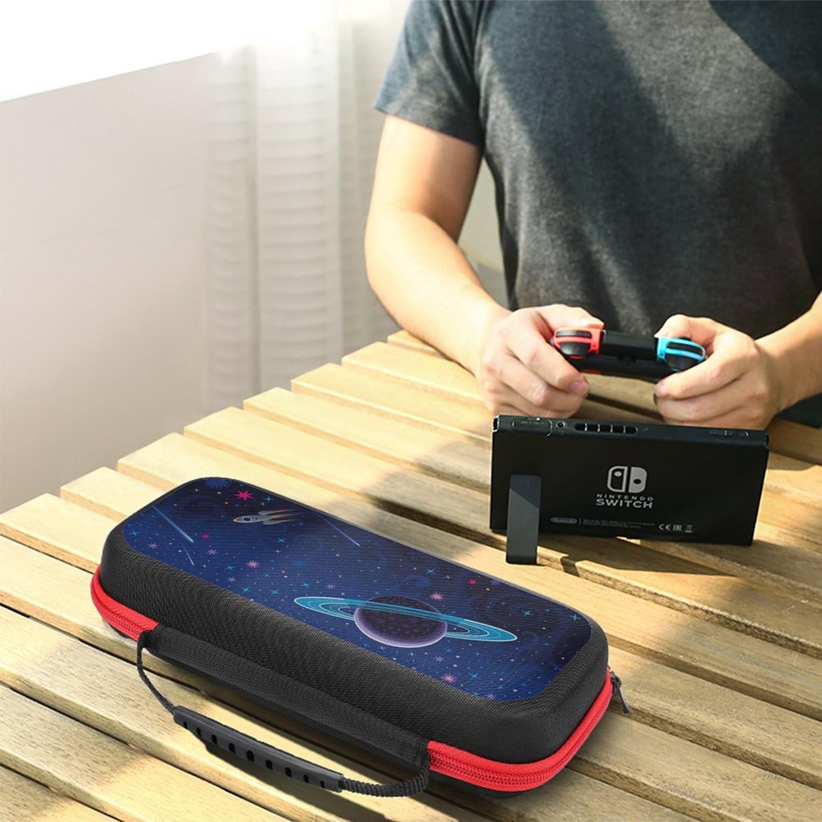 Amazon.co.jp: Switch用ケース ニンテンドースイッチケース 宇宙