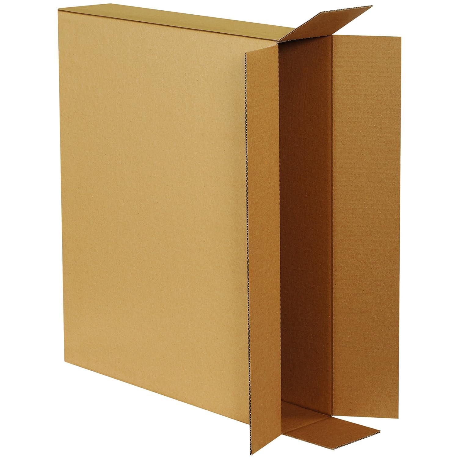 Pack of -25|12X1.25X18 inch corrugated 3ply brown frame box Suitable E-commerce Shipping, Ideal as Home Shifting & Storage, Shipping-image-46