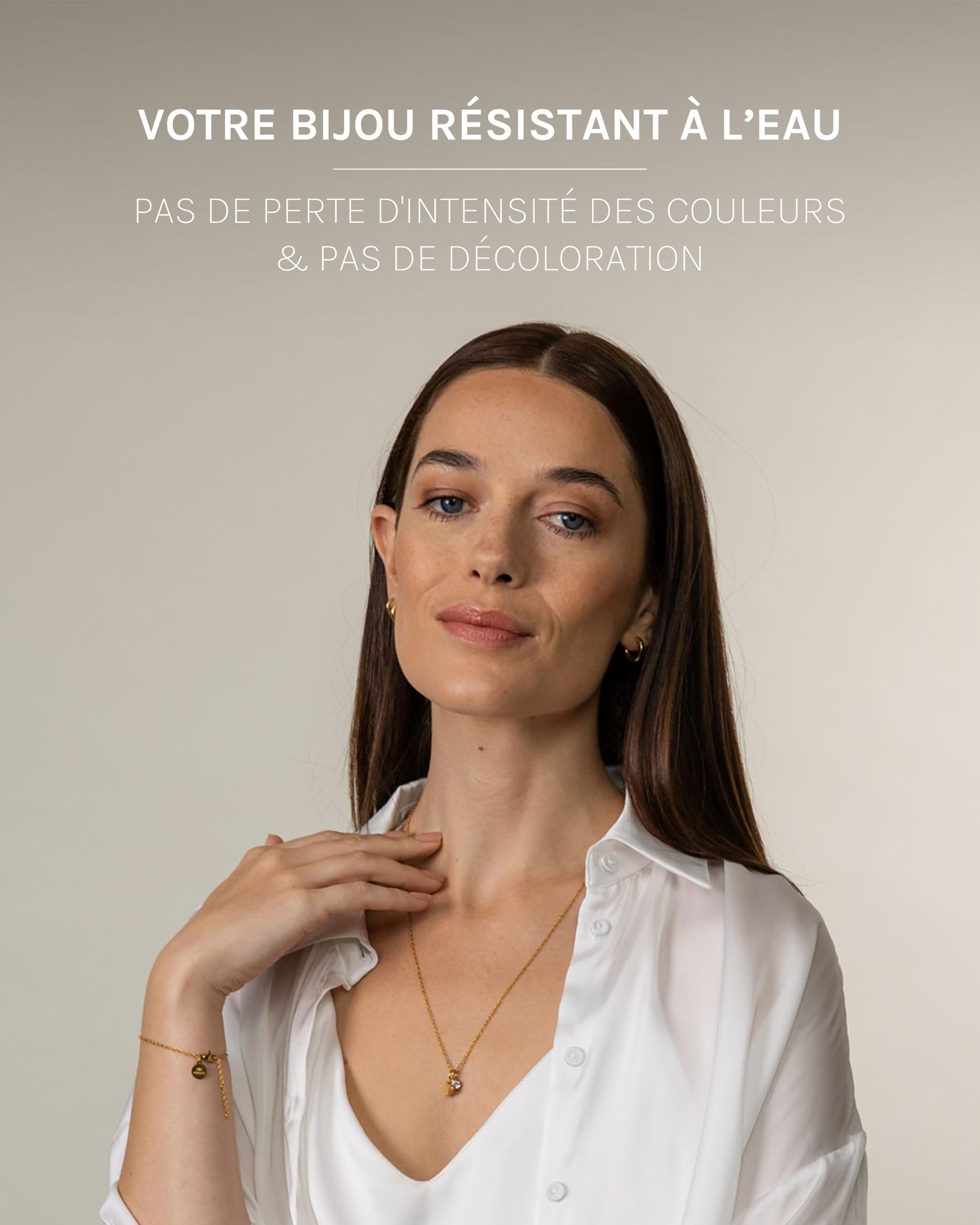 Purelei Brave Bijou pour Femmes – Collier pour Femmes en Acier Inoxydable Durable – Collier Résistant à l'Eau – Longueur réglable 50-55 cm – Collier pour votre style