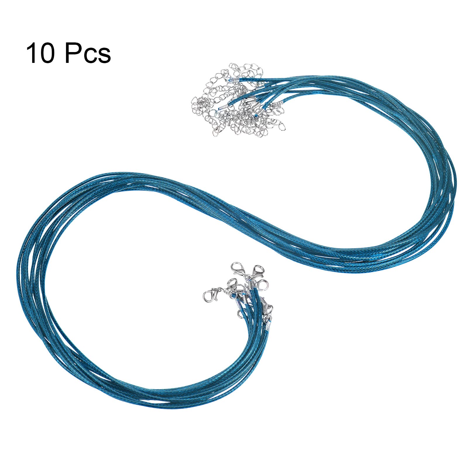 Sourcing Map Lot De 10 Cordons Cirés Pour Colliers, 45,7 Cm Et