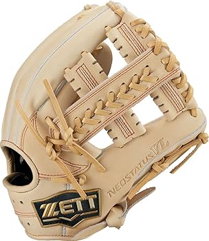 ZETT ネオステイタス　レザーグローブ クリーム色 ZETT ネオステイタス レザーグローブ クリーム色 - メルカリ