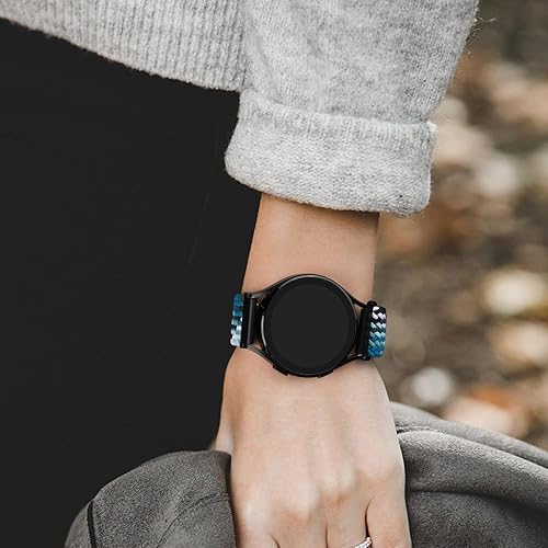 Miniatura 3 de Meliya Correa de reloj Garmin Forerunner 24564555158 para mujeres y hombres, correa de repuesto de nailon suave de 0.787 pulgadas para Garmin Venu