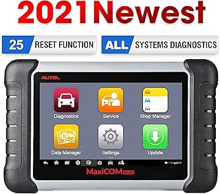 Autel MaxiCOM MK808 OBD2 Diagnosegerät mit Alle Systemdiagnosen & Servicefunktionen inkl. Reset für Öl, EPB, BMS, SAS, DPF...