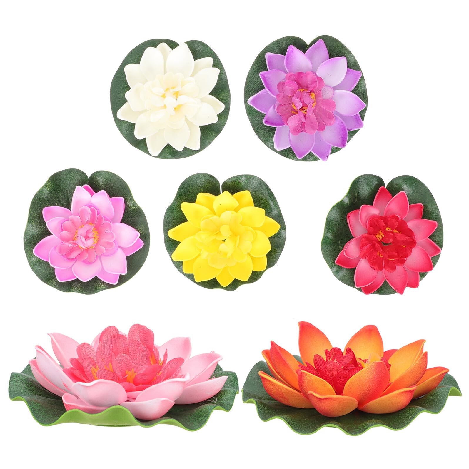 Fleurs de lotus artificielles pour sublimer un bassin sans entretien