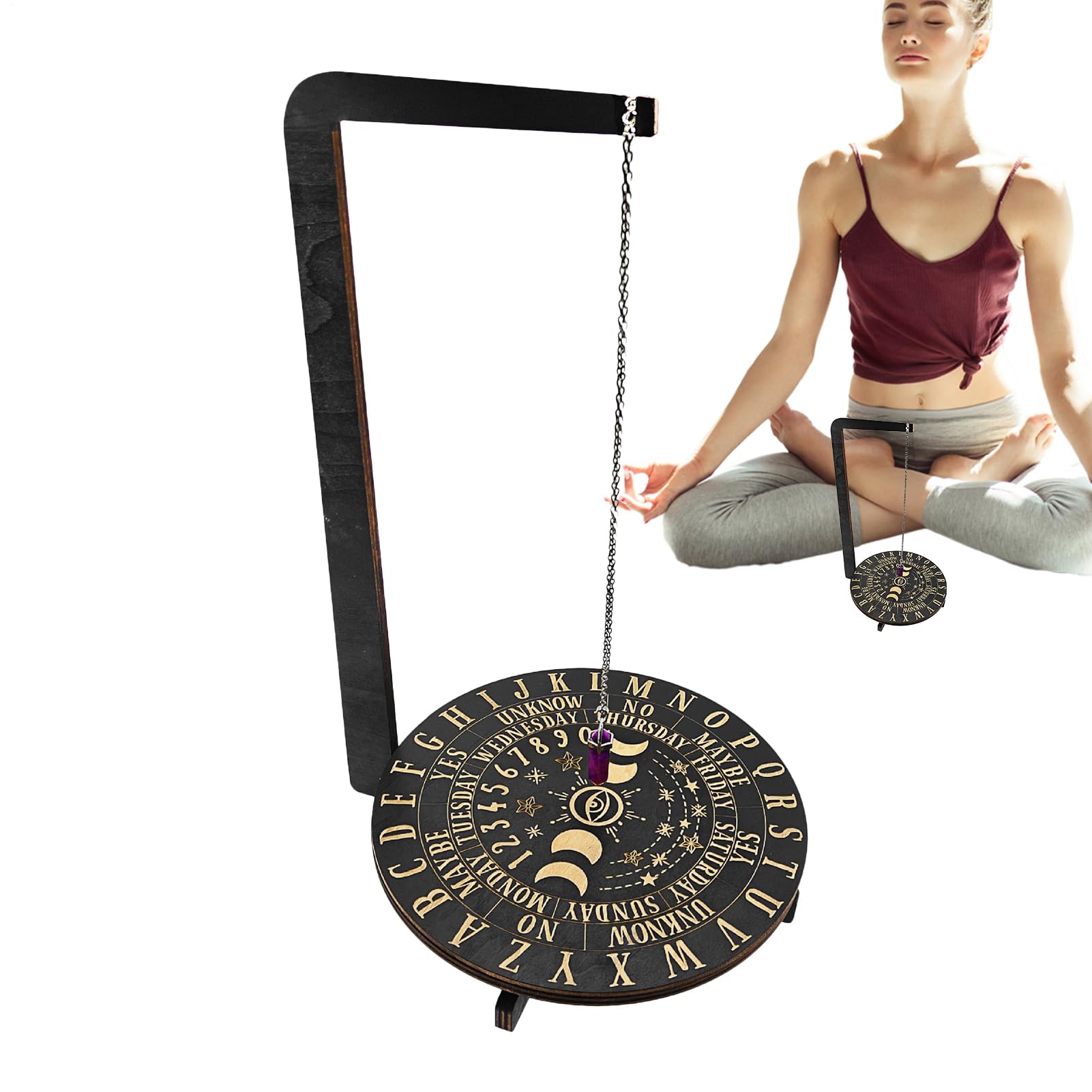 Présentoir à colliers en bois pour ne plus emmêler vos bijoux