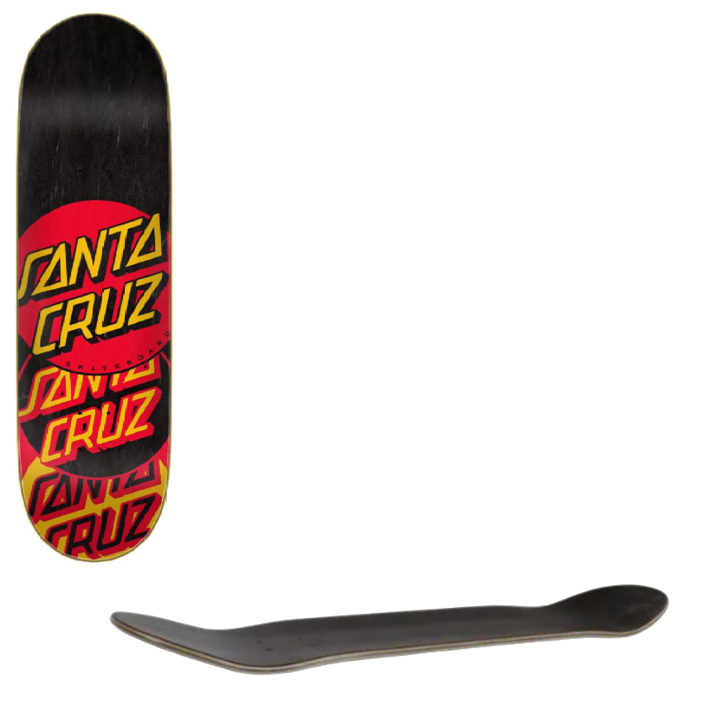 Santa Cruz Tabla de skate Descend Dot 8.5" x 32"