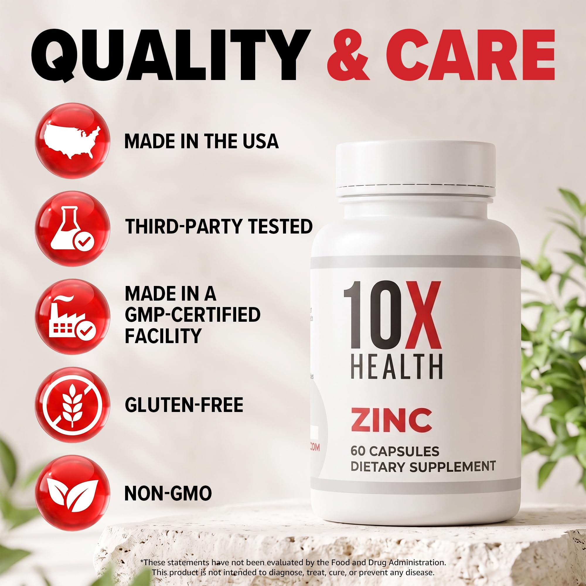 10X Health Zinc Picolinate 30 mg Supplement - 60 Capsules — Amazon image 7