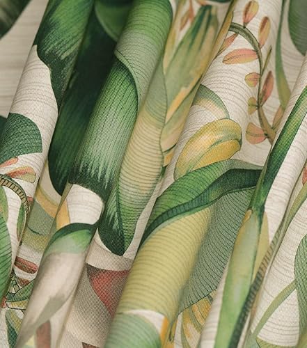 Miniatura 3 de Tommy Bahama Tela de satén de algodón de sarga de The Yard, certificado Oeko-TEX, aloe