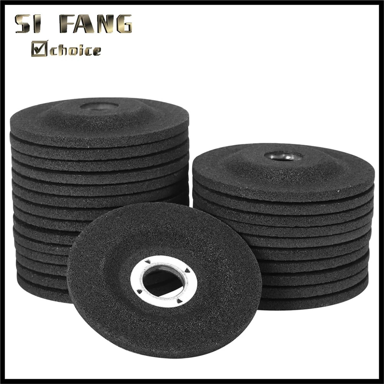 2/5/10 Piezas De Muela Abrasiva De 3 Pulgadas | Disco De Corte Y Pulido For Amoladora Angular, Accesorio Abrasivo Con Apertura De 10/16 Mm(10pcs,10mm bore)