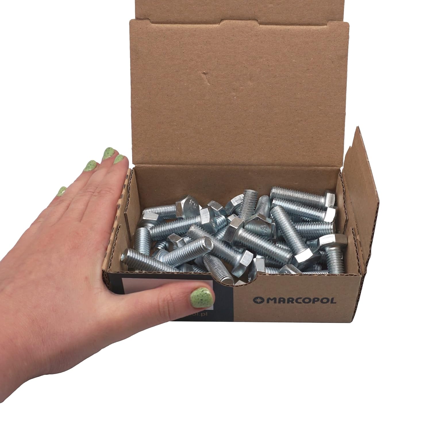 (Pack of 30 pcs) DIN 933 Zinc Plated Steel Hexagon Screws M10 x 35 mm, Hex Bolts, Fully Threaded, Hex Head (30, M10 x 35 mm) - Image 4