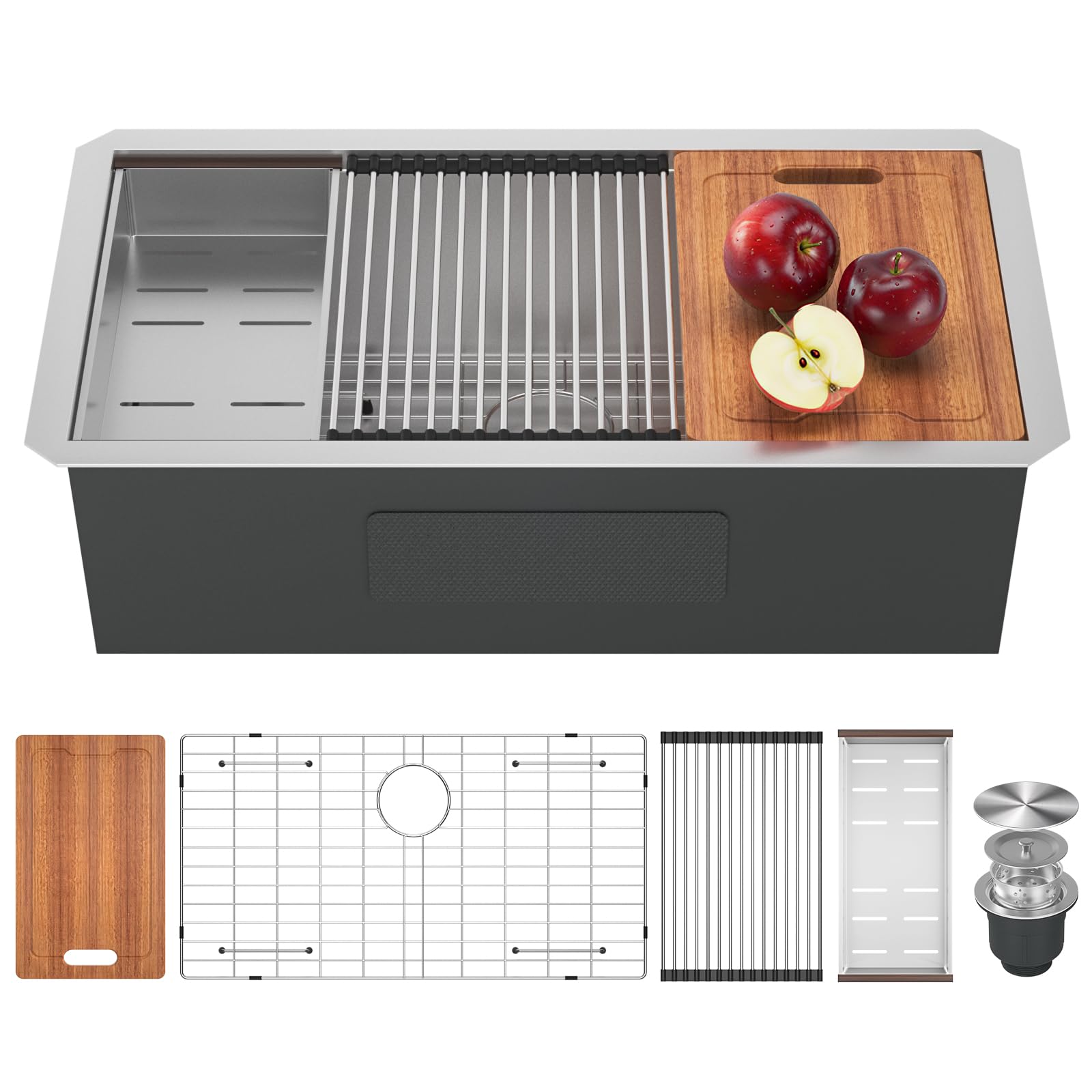 Selosyem 33-Inch Undermount Kitchen Sink