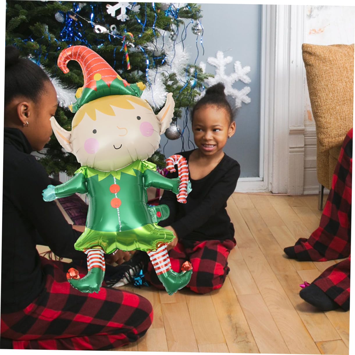 Ciieeo 50pièces Ballons Aluminium Décoratifs pour Noël Accessoires de Fête et Décoration Intérieure
