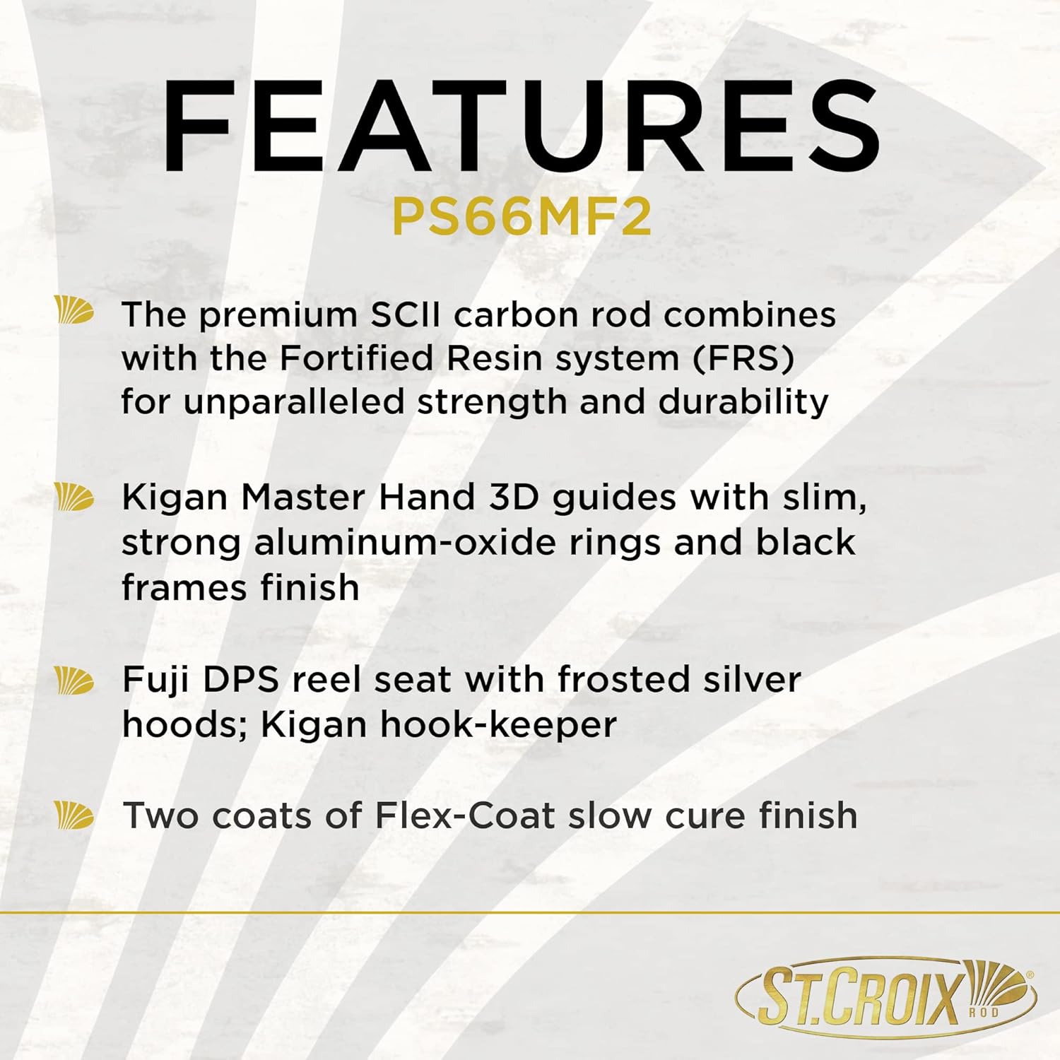 St. Croix Rods Premier Spinning Rod, PS, Premium Quality, Durable, High Performing Spinning Rod