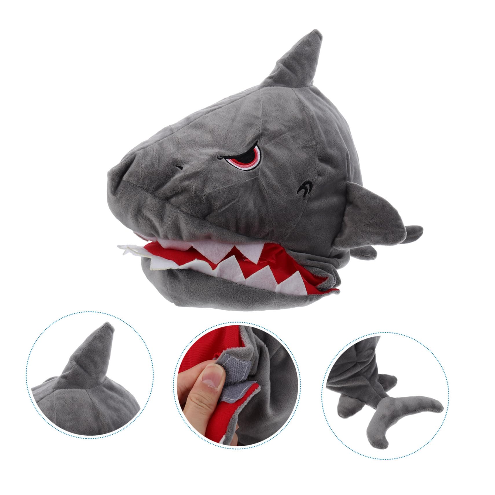 Cabilock Tocado De Tiburón Divertido Para Fiestas De Carnaval Sombrero De Fiesta Novedoso Para Cosplay Decoración Forma De Animal Para Eventos Temáticos
