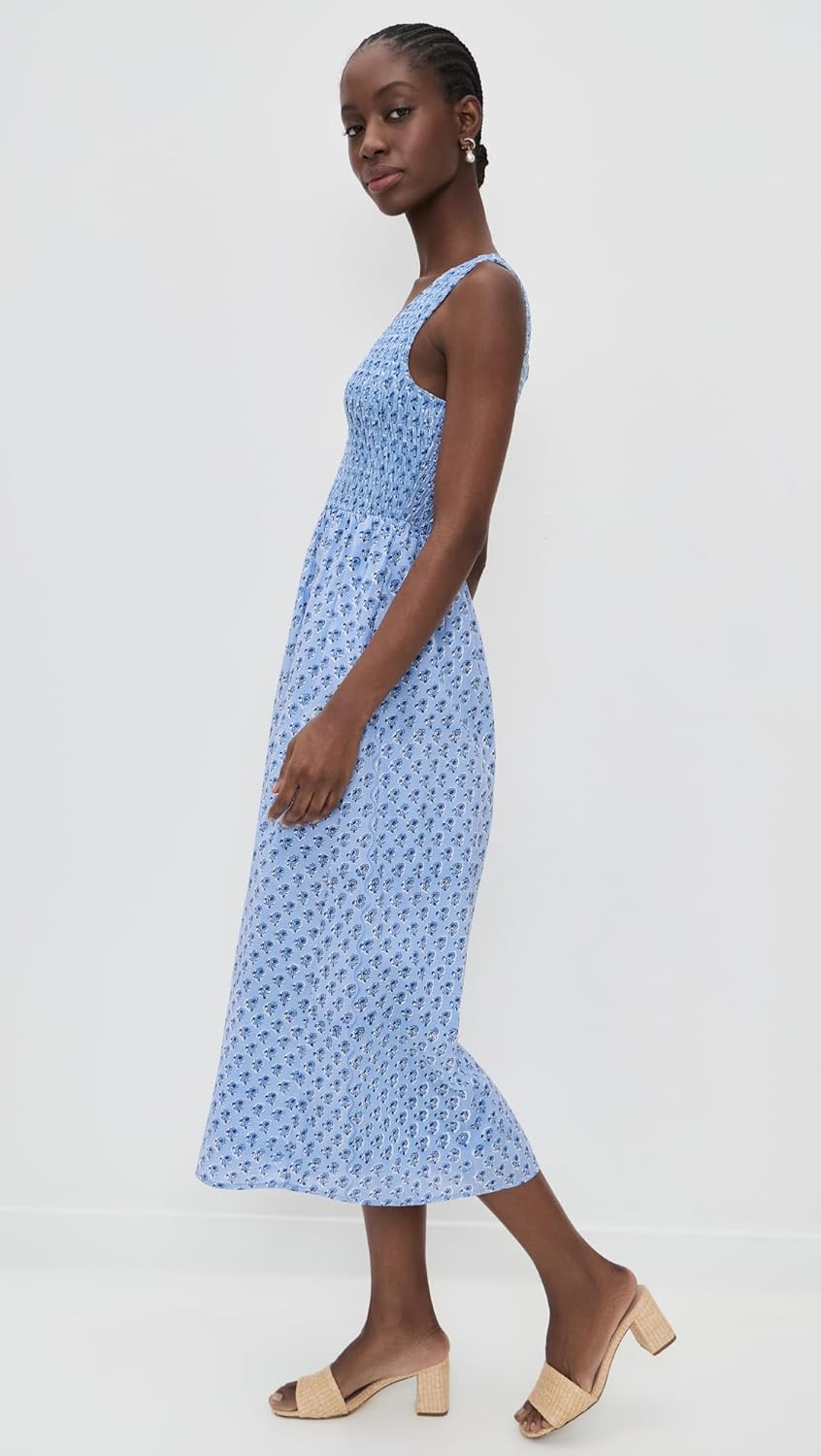 Marea Women's Cora Dress in Atlantic Daisy - Image 5