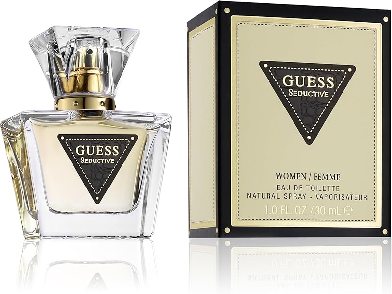 GUESS Seductive, Eau de Toilette pour Femme, Parfum Fruité Floral, Parfum Sensuel Longue Durée
