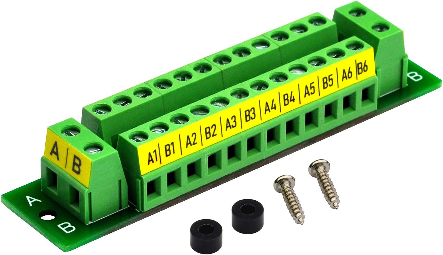 OONO 16 Amp 2x12 Position Terminal Block Distribution Module for AC DC