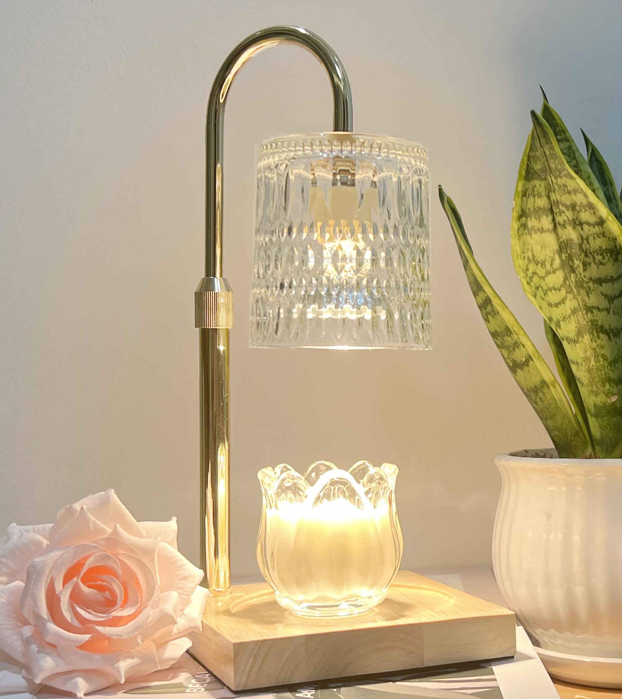 Proaustin Candle Warmer Lamp with Dimmer & Timer Brithday Gifts for Mom Women
