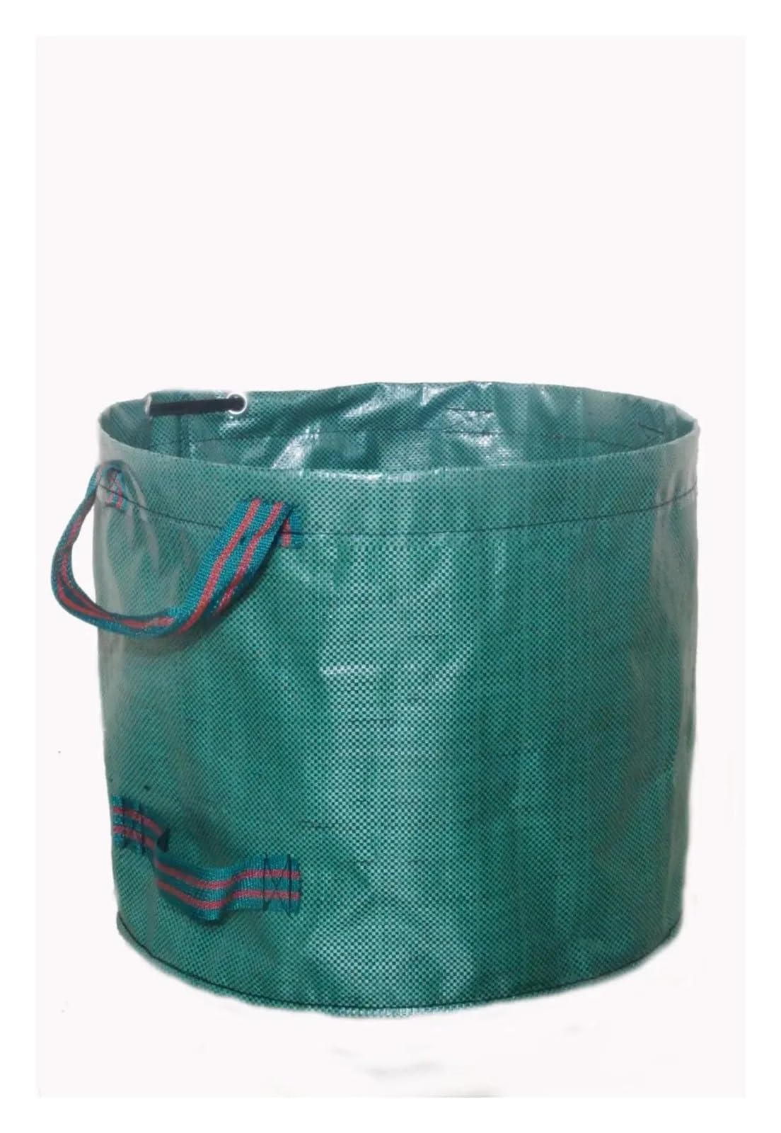 300L/120L/60L Green Large Capacity Heavy Duty Garden Waste Bag Reusable Waterproof PP Yard Leaf Grass Container Storage for Plant Leaf Trash Debris(60L)