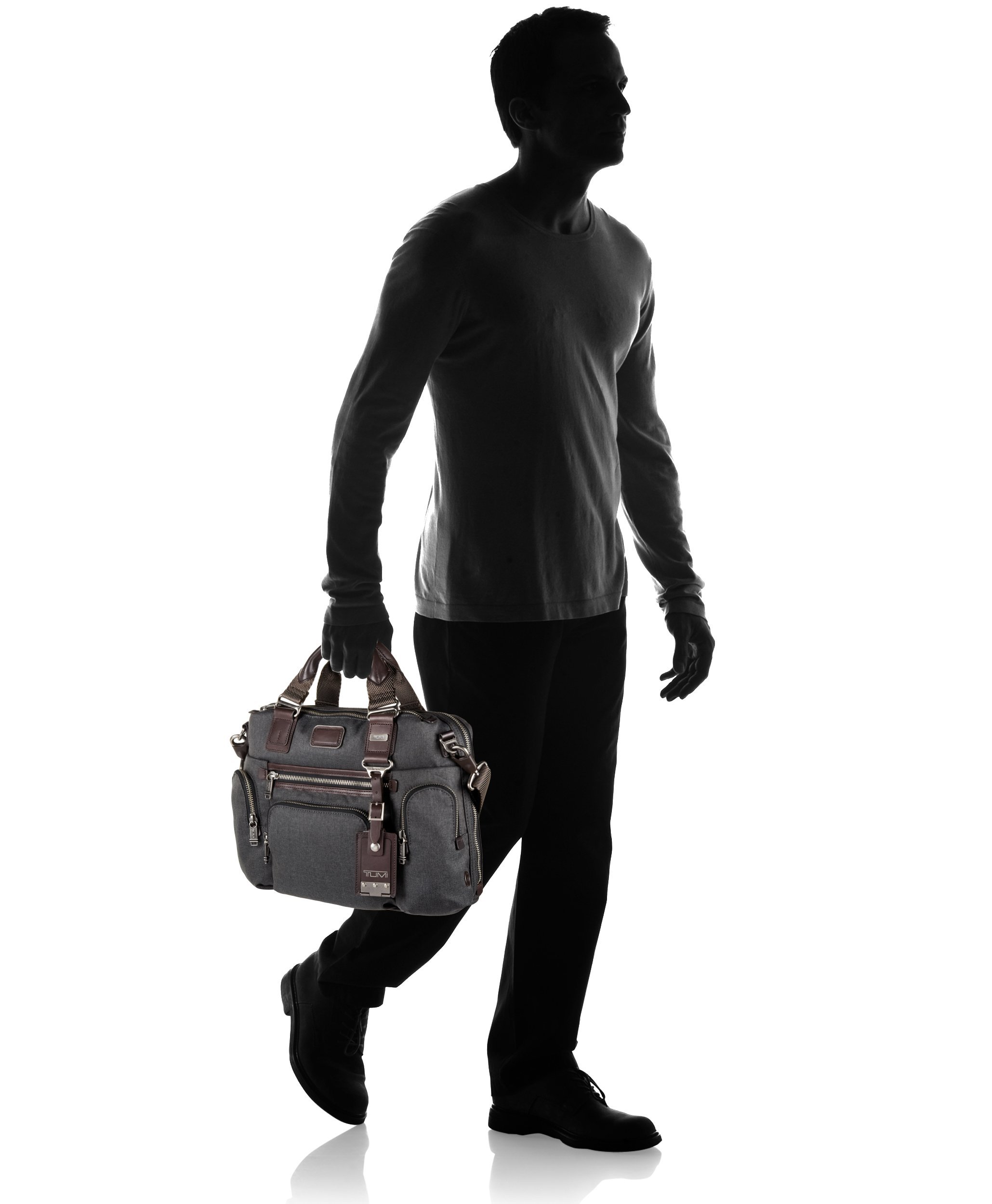 Tumi Alpha Bravo Brooks Slim Brief Anthracite One Size 