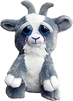 Vista 2 de Cabra de peluche de William Mark Feisty Pets - Junkyard Jeff - adorable cabra que se convierte en combativa al estrujarla