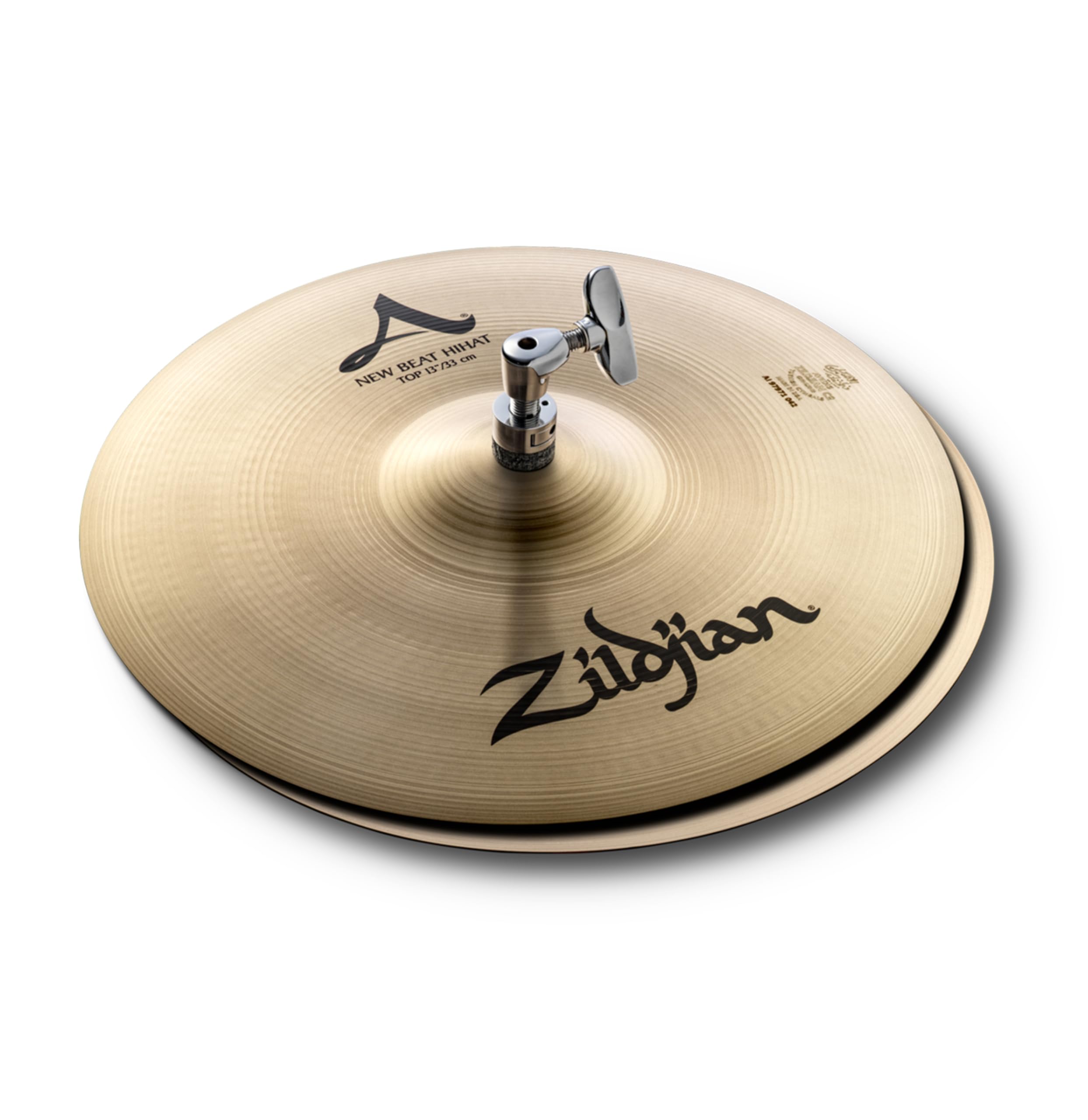 Zildjian A New Beat ハイハット ペア13インチ Zildjian 13 inch A Zildjian New Beat Hi-hat Cymbals | Sweetwater