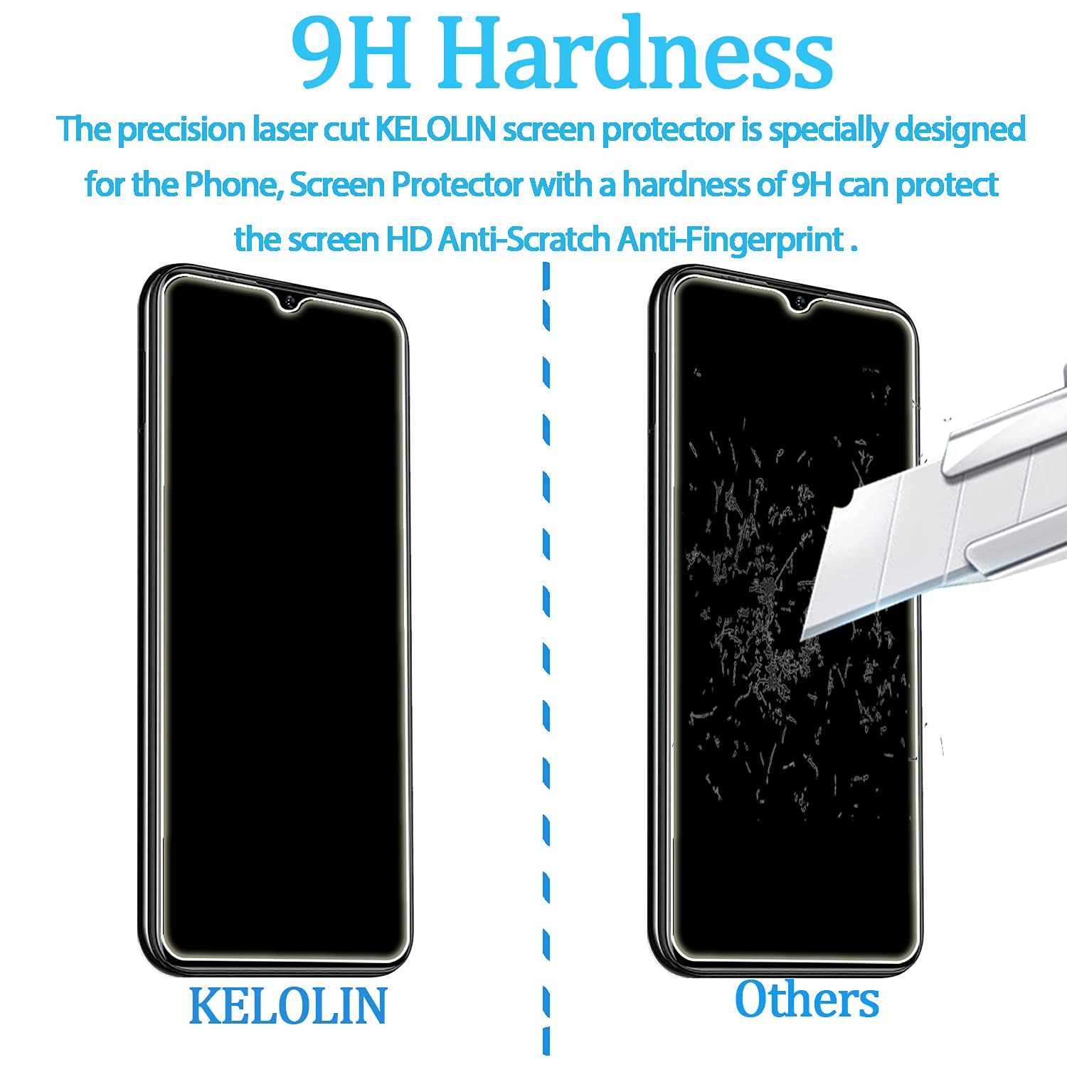 AYSOW Pellicola Salvaschermo per ULEFONE Note 9P [Confezione da 3] (D1W