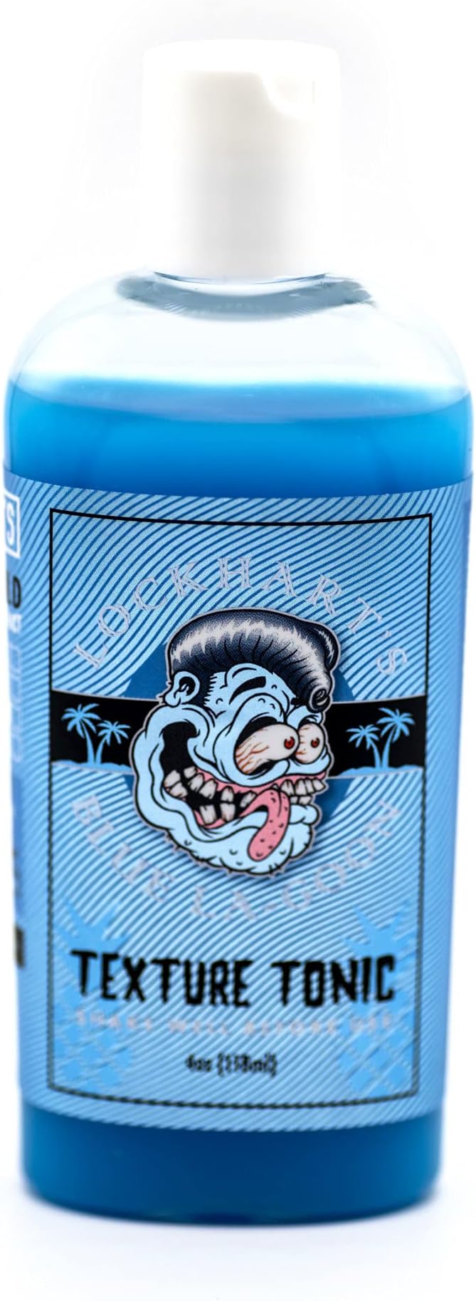 Lockhart’s Blue LaGoon Texture Tonic – High-Performing Grooming Tonic for All Day Texture & Hold – Algae, Cucumber, Rosemary & Avocado for Heat Protection – Bedhead to Bar-Ready in Seconds – 8 oz