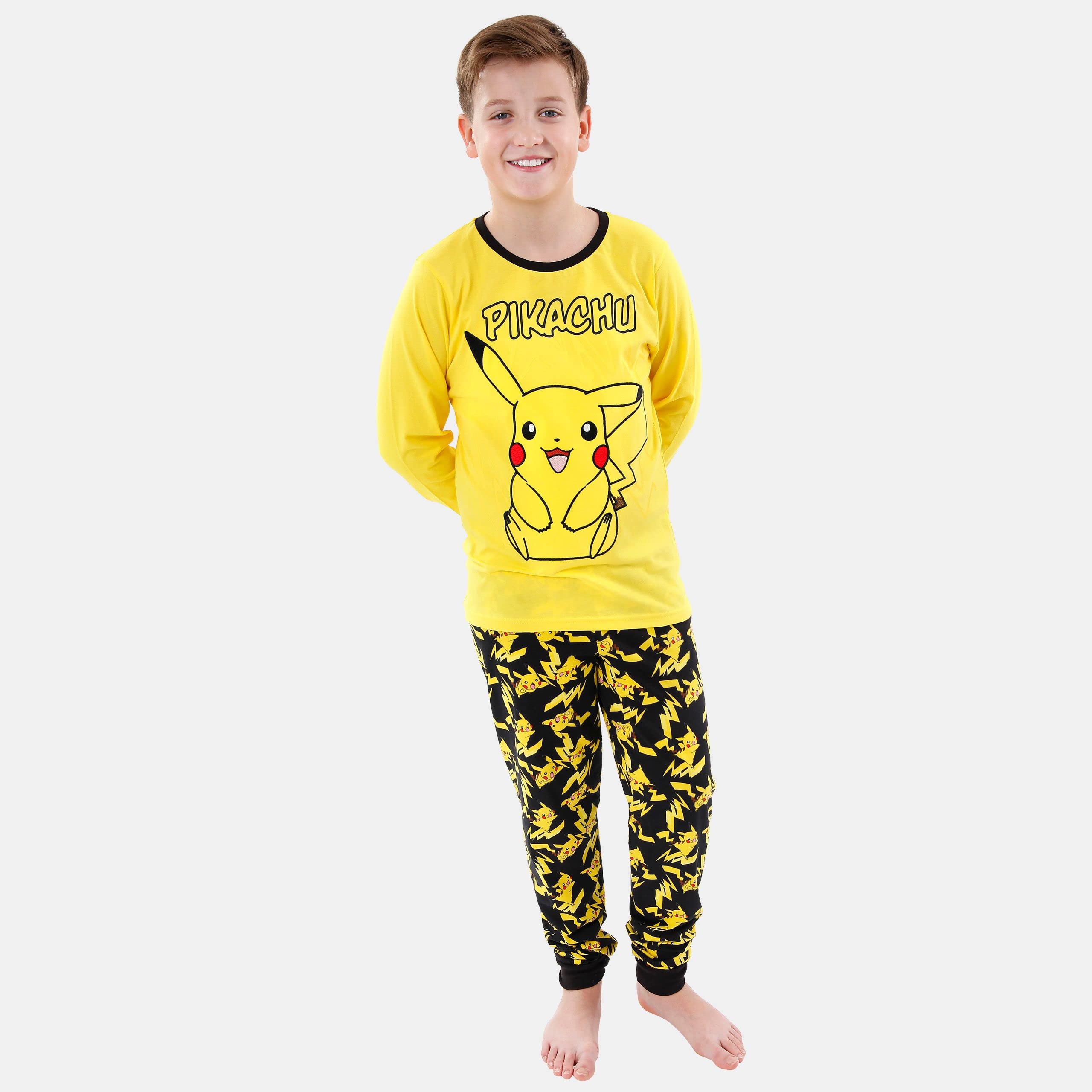 Pokemon Chłopcy Pyjamas Pikachu