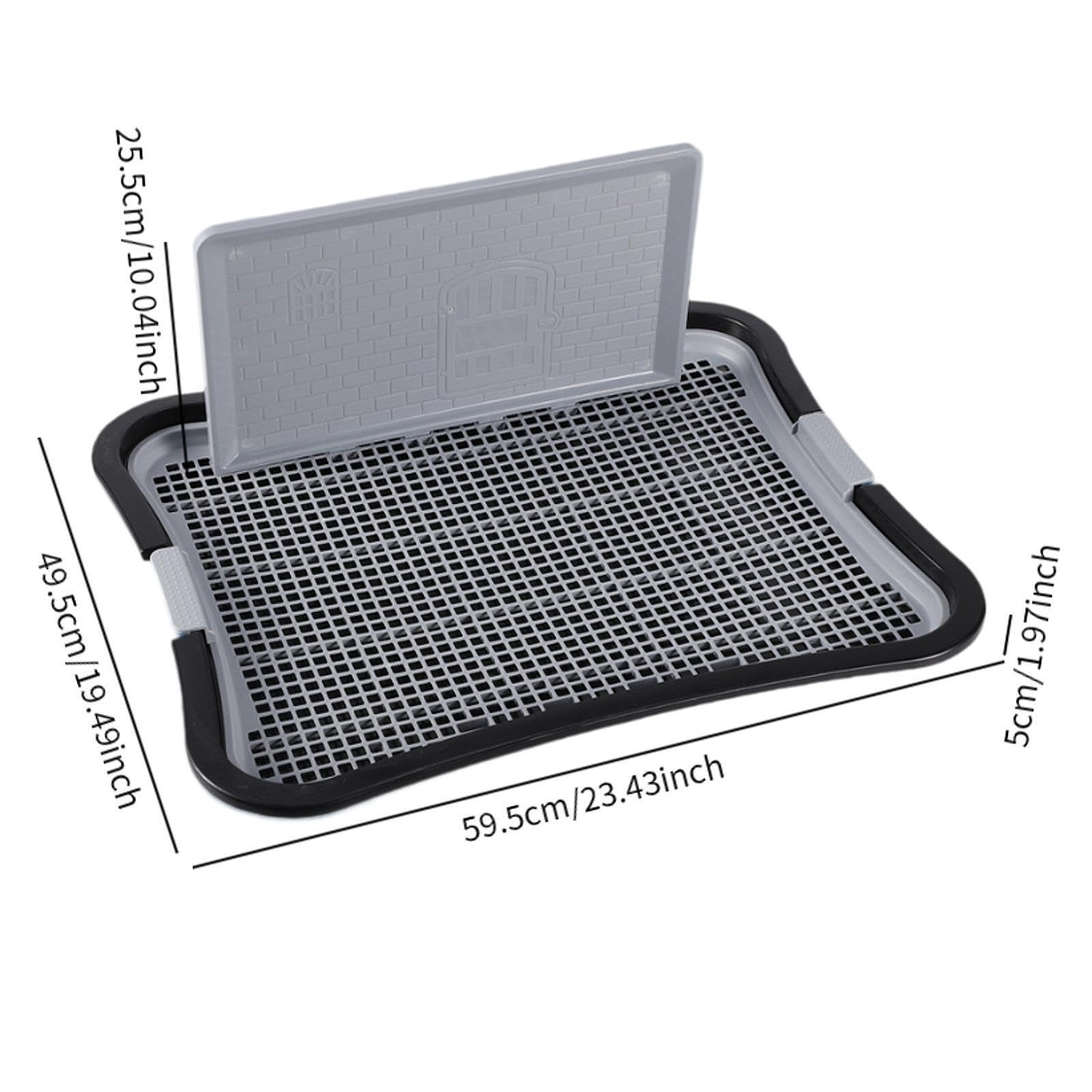 Tapis d'apprentissage de la propreté pour Chiots, bac à litière imitant la propreté, idéal pour Les propriétaires d'animaux recherchant Confort,