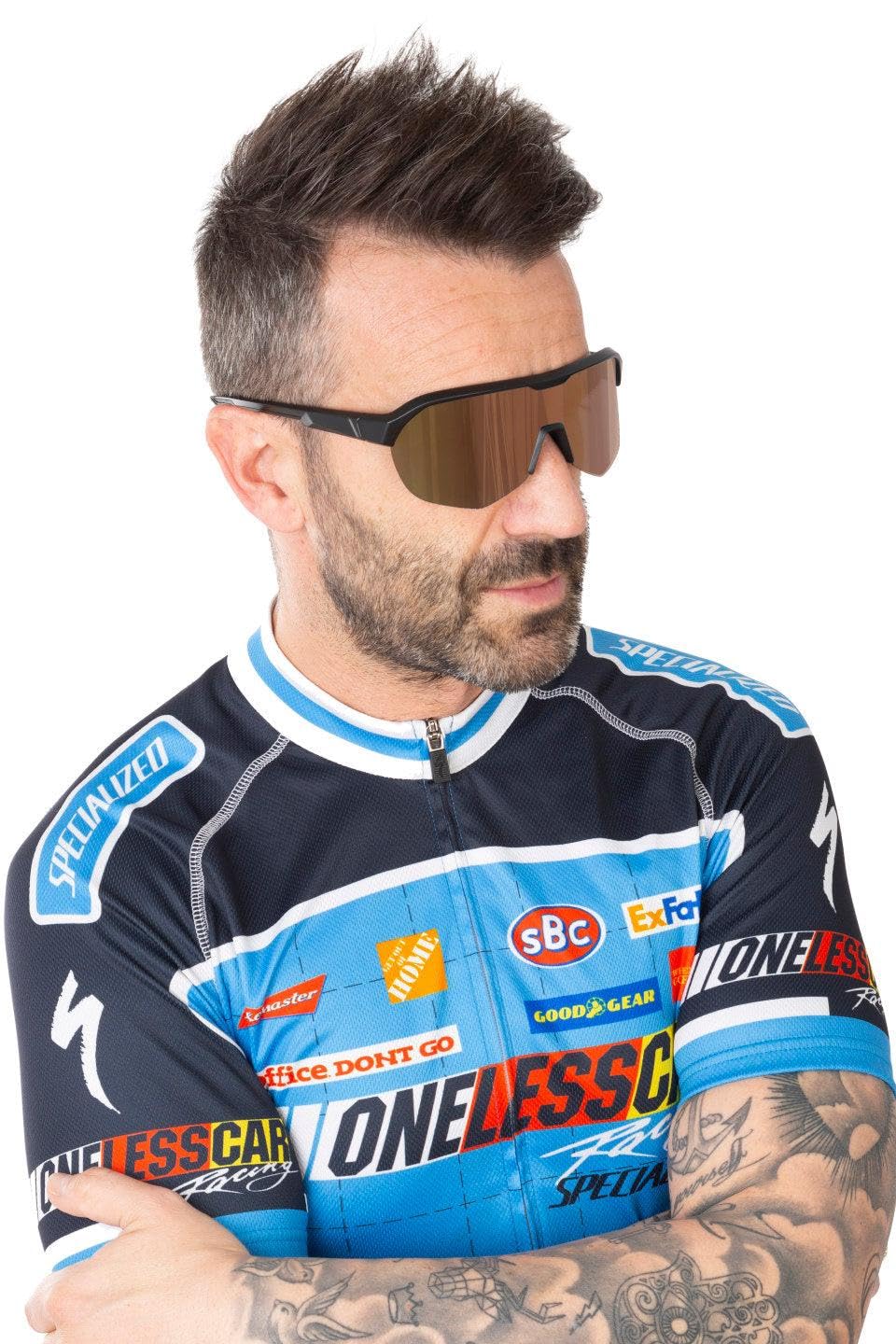 OCEAN WULING Gafas de Sol Polarizadas para Ciclismo Bicicleta Running Deportes Protección UV 400 Anti Viento para Hombre y Mujer