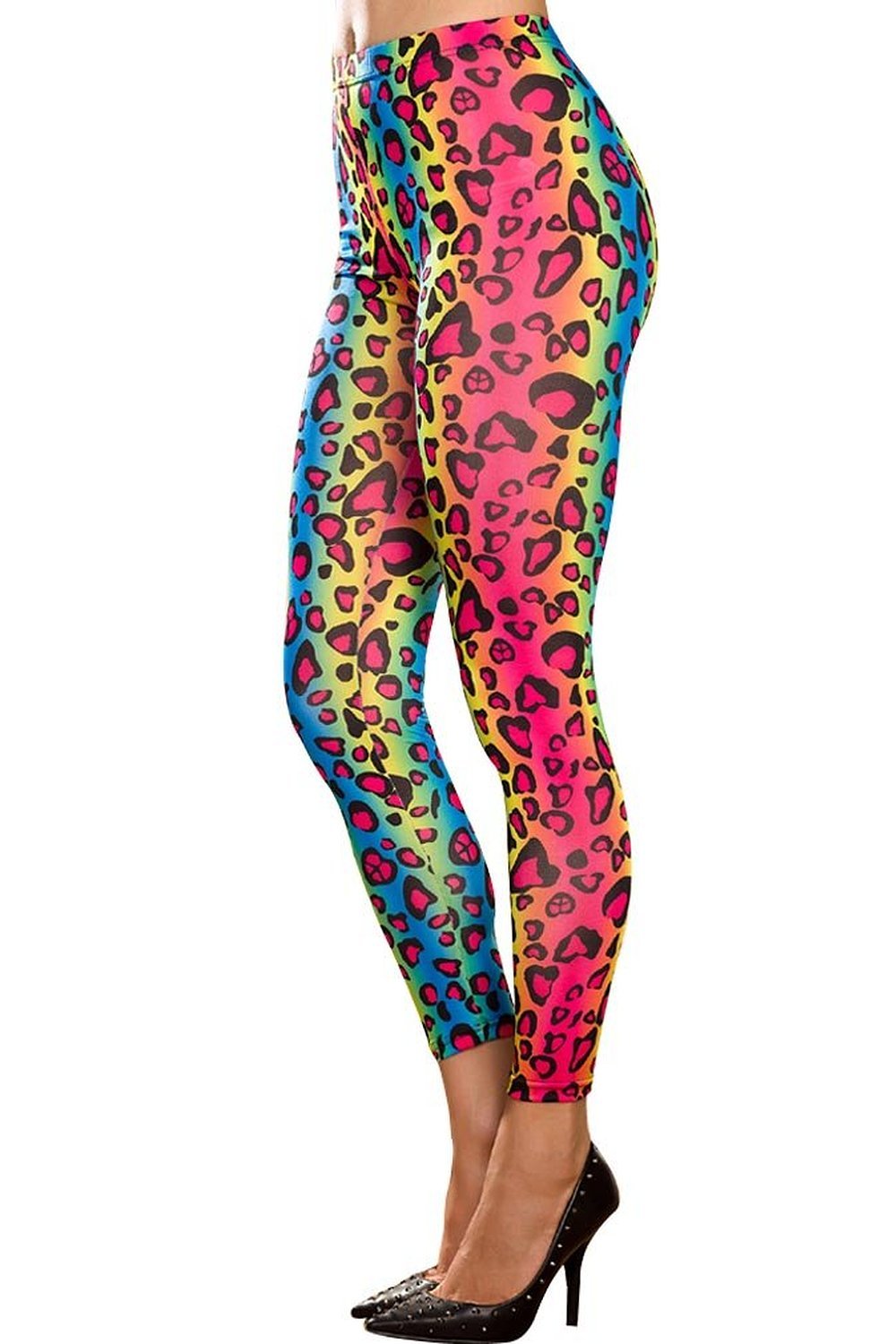 Dawdyfu High Waisted Leggings for Women Printed Fashion Xmas Tights Funny  Costume Pants